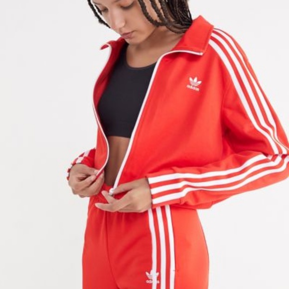 adidas Jackets & Blazers - Adidas cropped track jacket medium